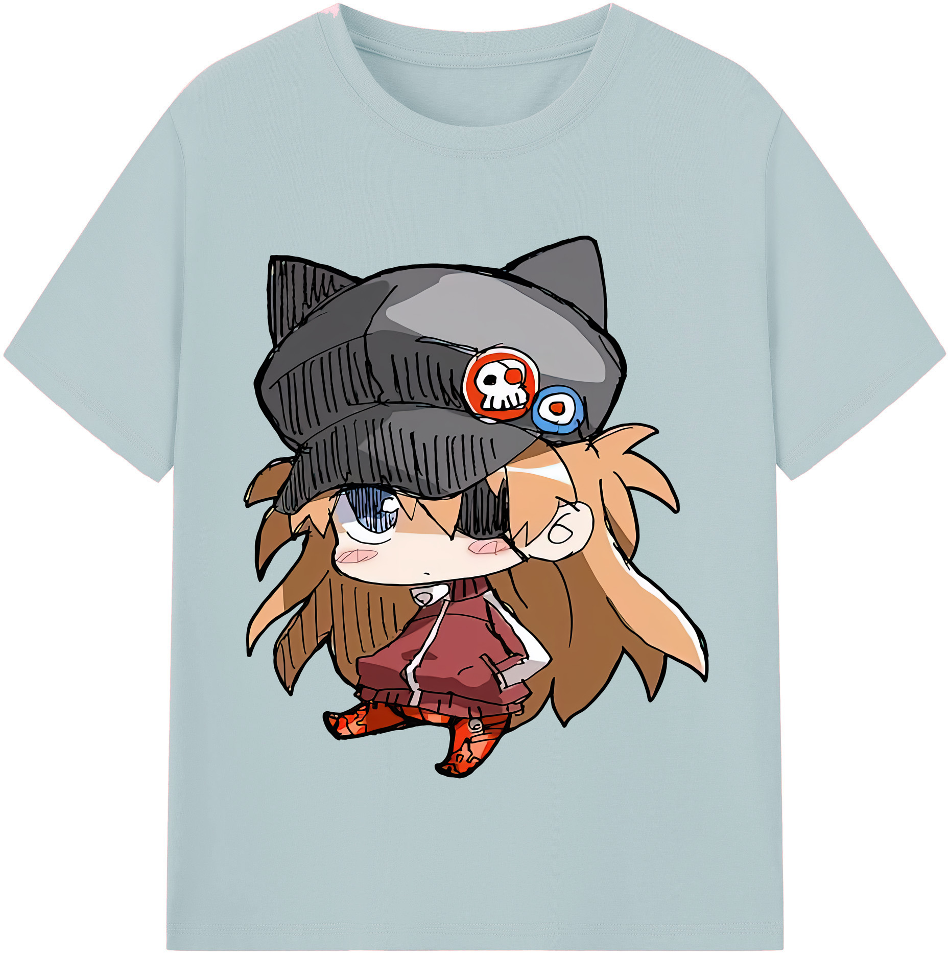 （画像用） EVA 新世紀エヴァンゲリオン 綿100％半袖Tシャツ（フロントプリント）